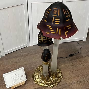 Amazon.co.jp: エミールガレ 6灯 ひとよ茸紋 巨大ランプ カメオ