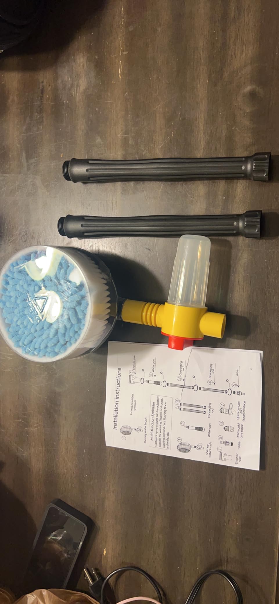 The water gun part is missing..