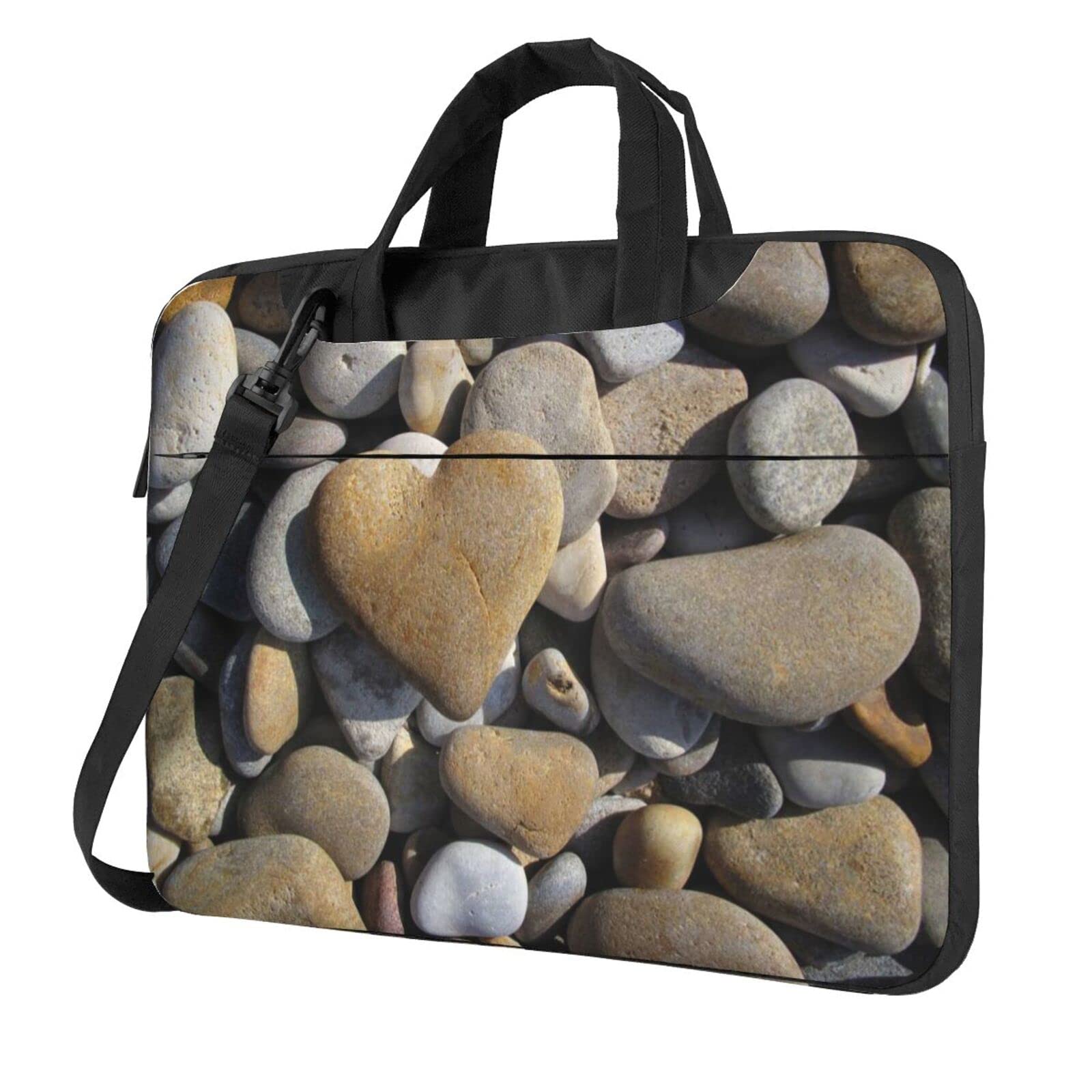 Sac PC 14 pouces Full Moon en cœur imprimé haute définition - 8