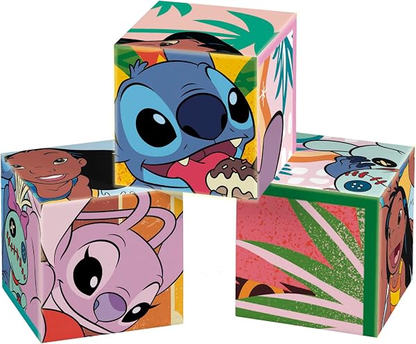 Clementoni Disney Stitch, Puzzle con 6 Cubi, Gioco Educativo Bambini 2+ Anni per Sviluppare Memoria, Logica e Manualità , Made in Italy, 40905 - 3