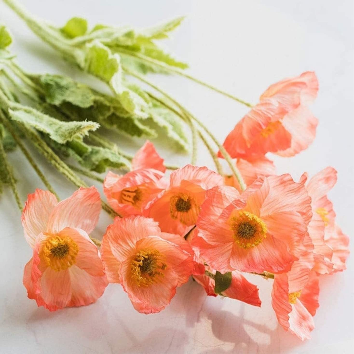 Künstliche Blumen Wunderschöner Künstlicher Blumen-Brauthochzeits-Blumenstrauß Home Office Party Vase Set Dekoration Künstliche Blumen wie Echt (Color : A, Size : 7 3/8)