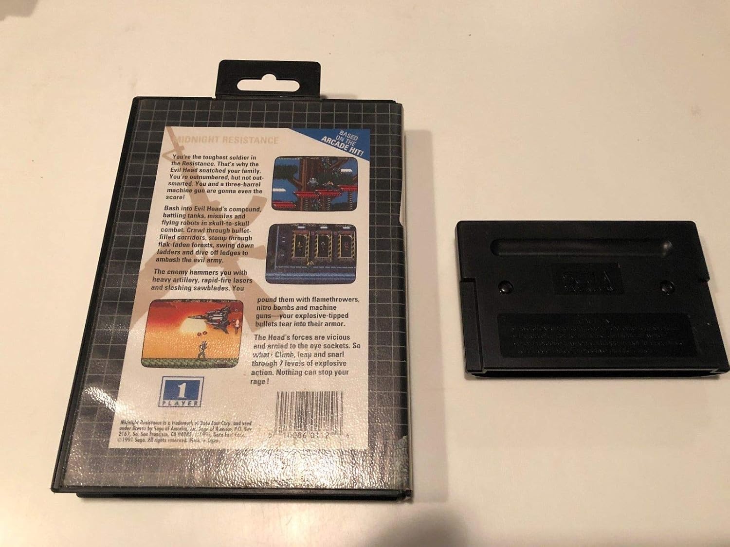 Midnight Resistance - Sega Genesis (Renewed)