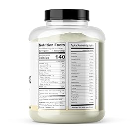 It\'s Just! - 100% Whey Protein Concentrate, Made in USA, Premium WPC-80, Natural Vanilla Flavor (5 Pound, Vanilla)