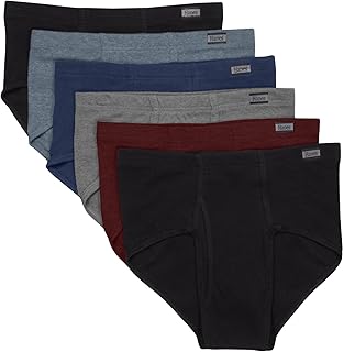 Men's 6-Pack Comfort Soft FreshIQ Mid-Rise Brief