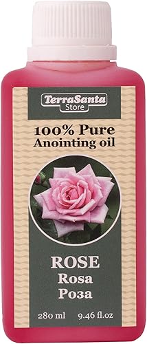 Aceite puro 100% unción rosa auténtica fragancia de Tierra Santa especias bíblicas 9.5fl oz