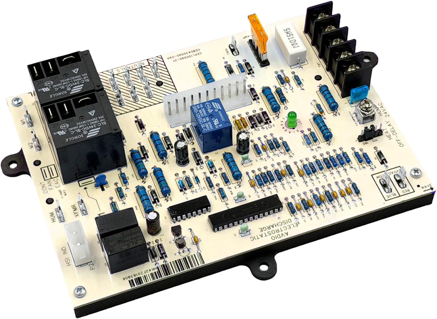 HK42FZ018 OEM Upgraded Replacement Integrated Furnace Control Circuit Board Compatible with Carrier/Bryant/Payne Furnaces 359AAV036060AAAA, 58HDX060, 58HDX048, CEPL130590-01