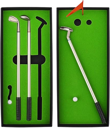 Miniatura 4 de Juegos de escritorio de golf, mini regalos de escritorio para adultos, niños, papá, mamá, hombres, mujeres, jefe, compañeros de trabajo, niños