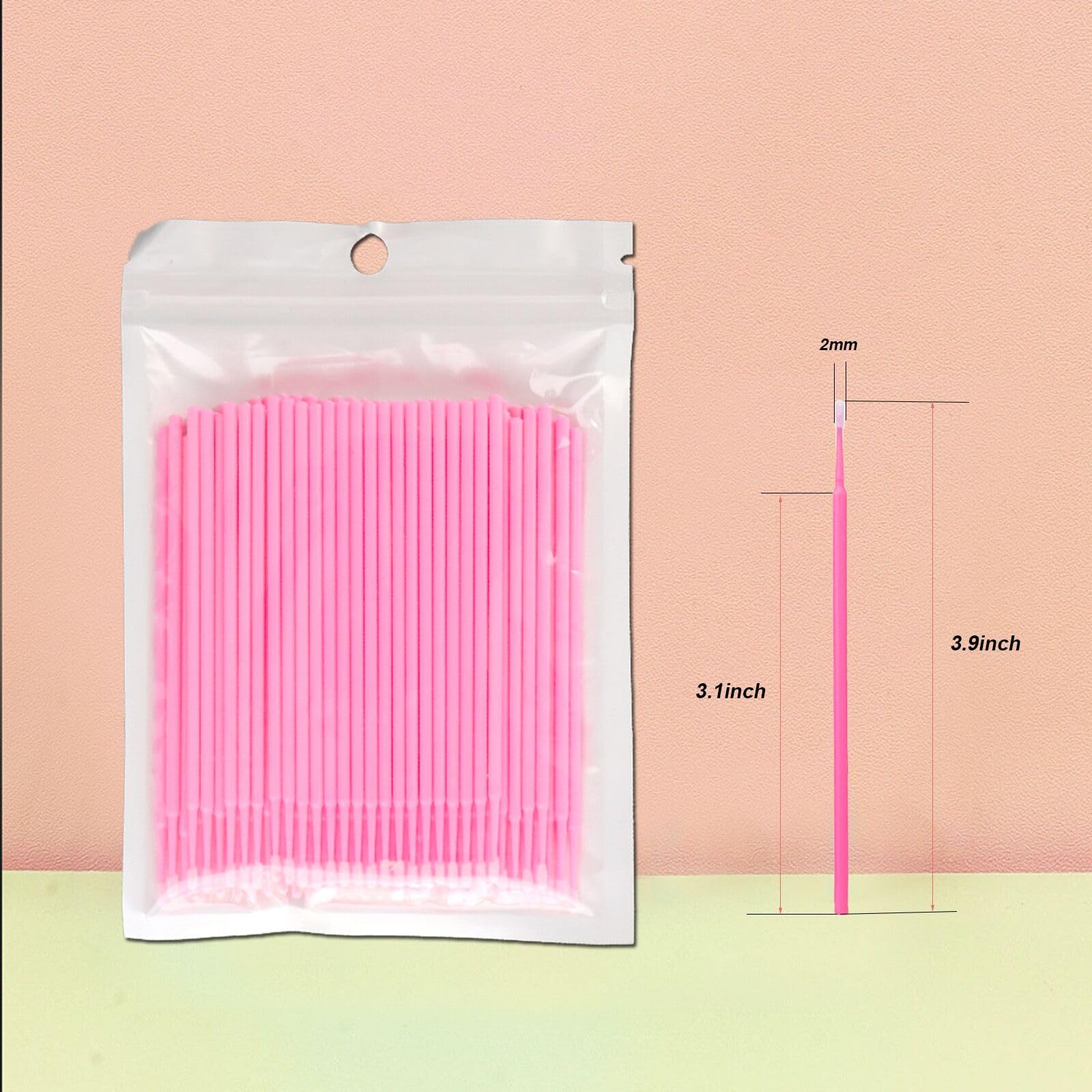 Microswabs with Bendable Micro Brush Tips