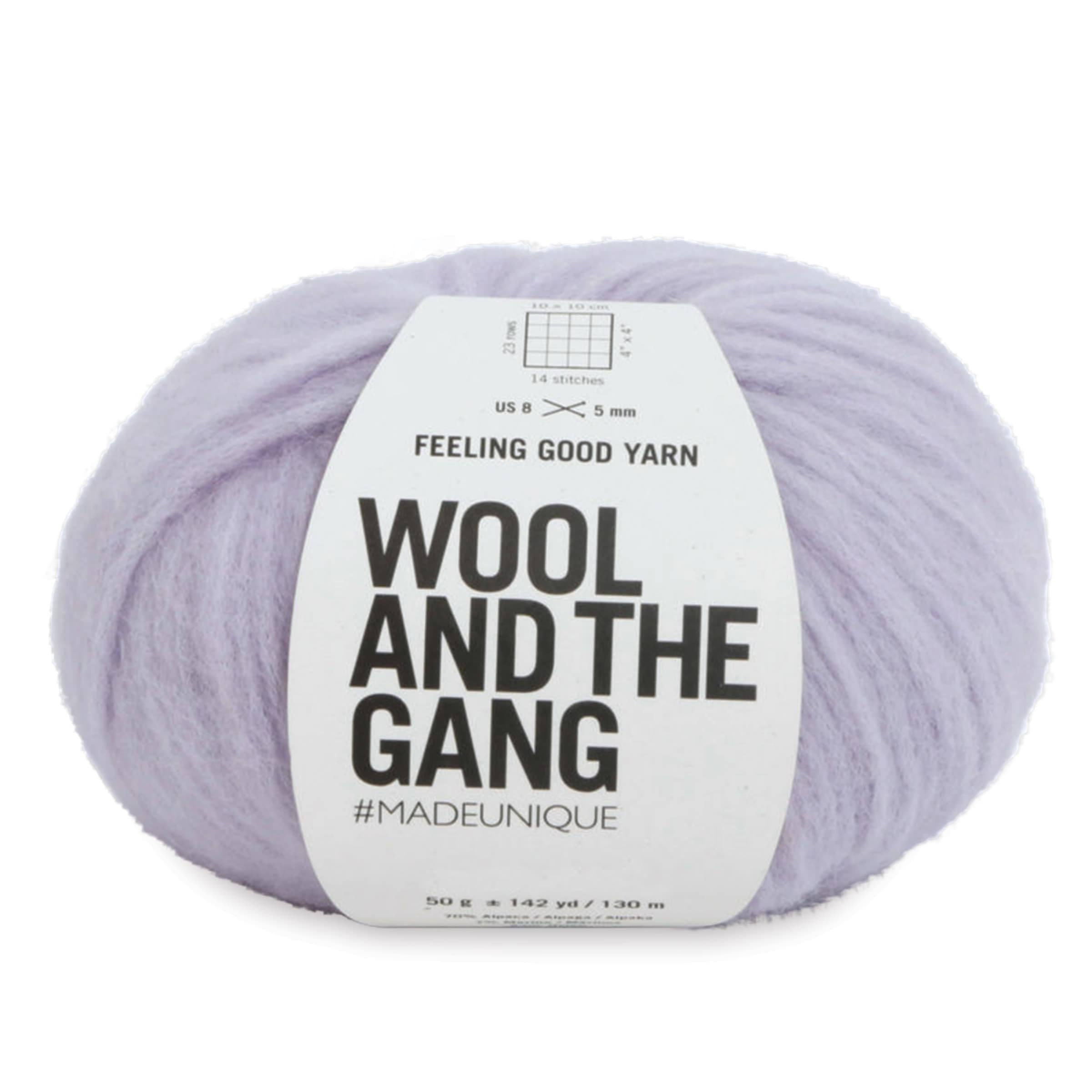 Wool And The Gang Lilac Powder Feeling Good Yarn 185