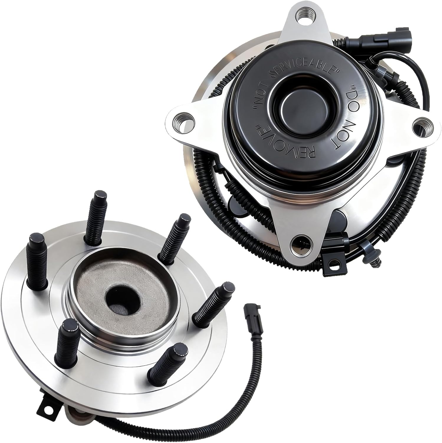 515143 Front Wheel Bearing Hub Assembly for Ford F-150 F150 2011-2014, Ford Expedition 2011-2014, Lincoln Navigator 2011 2012 2013 2014 RWD 2WD (2PCS)