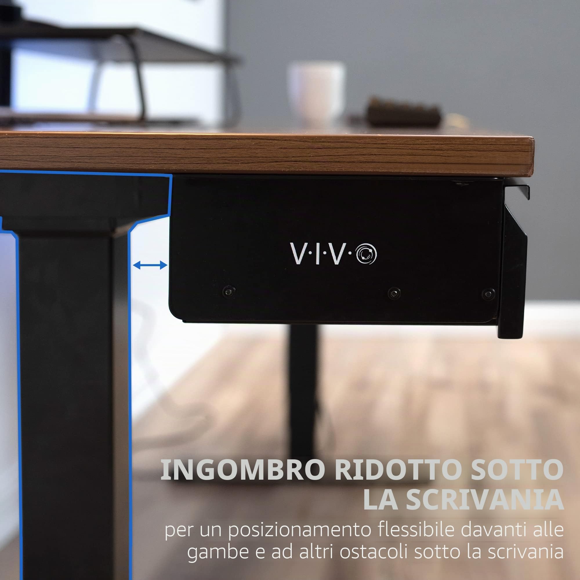 VIVO DESK-AC03A-B Cassetto estraibile da 40,6 cm senza scocca, per casa e ufficio, nero