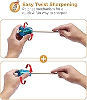 Vista 4 de Bostitch Office Twist-N-Sharp - Sacapuntas manuales