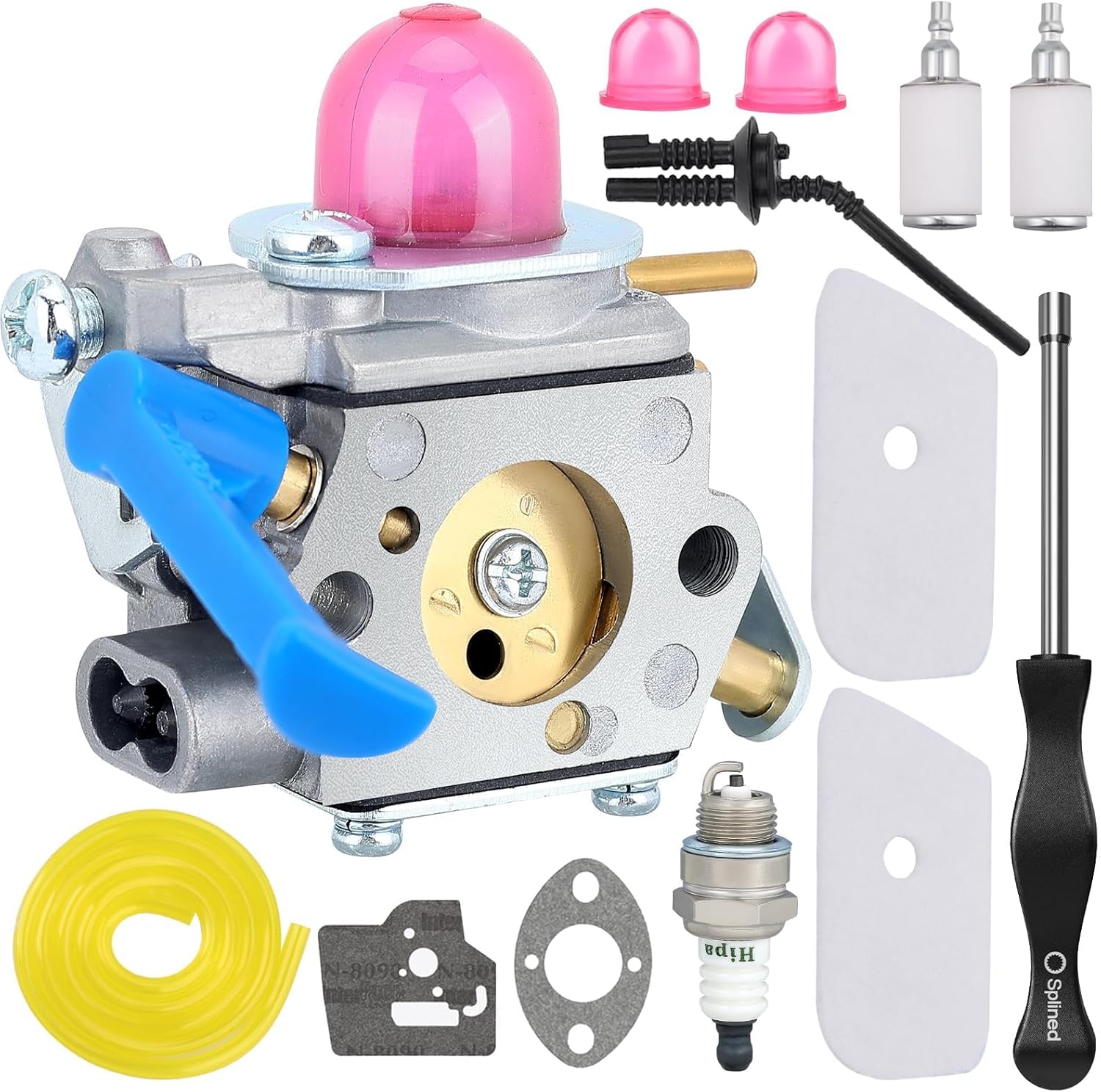HIPA 128LD 128CD Carburetor for Husqvarna 125E 125C 125L 128LD 128L 128LDX 128CD String Trimmer Carburetor,Zama C1Q-W38 545081850,Husqvarna 128ld Carburetor