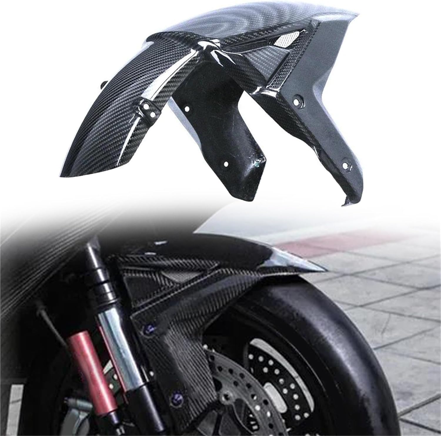 フロントタイヤフェンダーホイールカバーカワサキ用 Z1000SX ZX-10R