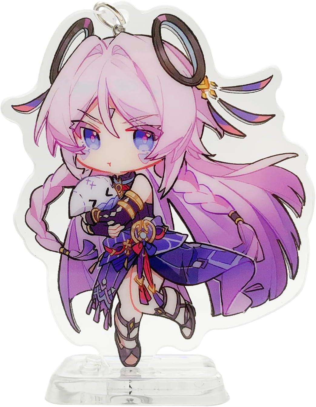 YJacuing Genshin Impact Cute Acrylic Keychain Figure, Citlali, Medium