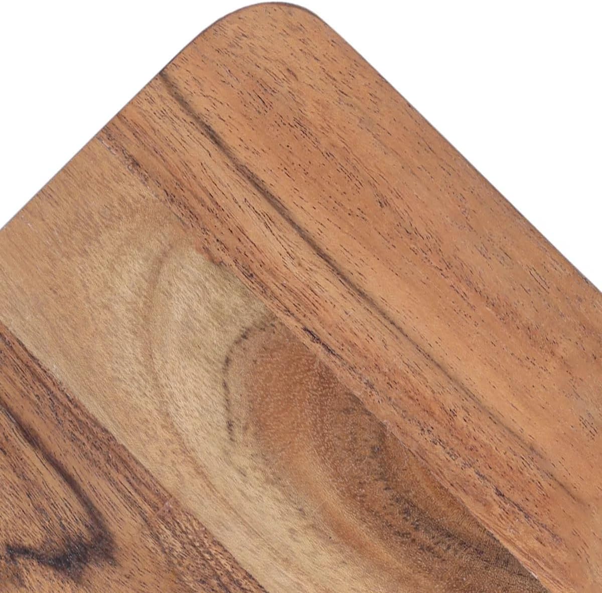 Compact Wood Serving Board for Snacks, Appetizers, and Everyday Dining