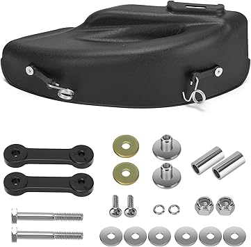 Mulch Cover Kit Compatible with 46-Inch Lawn Tractor Deck Fits Husqvarna/Craftsman Model 917 Includes Mounting Hardware Replacement for Part 532406581