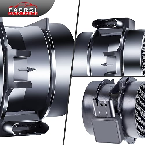 Miniatura 7 de FAERSI Medidor de sensor de flujo de aire masivo MAF compatible con BMW 325Ci 325i X3 Z4 2.5L l6 2004 2005 2006 BMW 325Ci 325i X3 Z4 2.5L L6