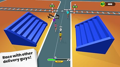 Paper Delivery Rush - Bike Racing Game
