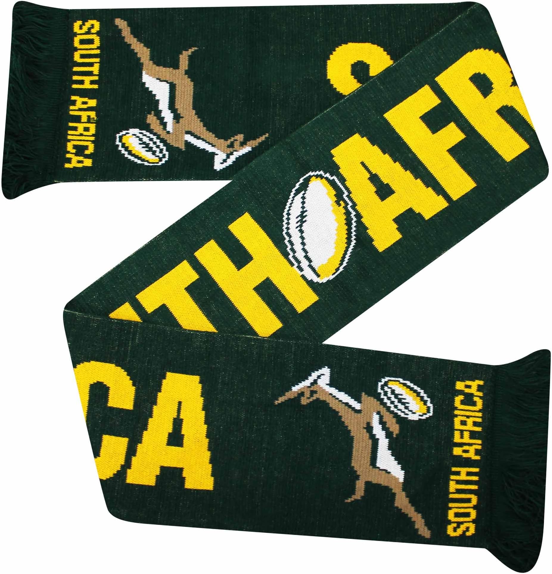 South Africa & Springboks Rugby Fans Souvenir Scarf