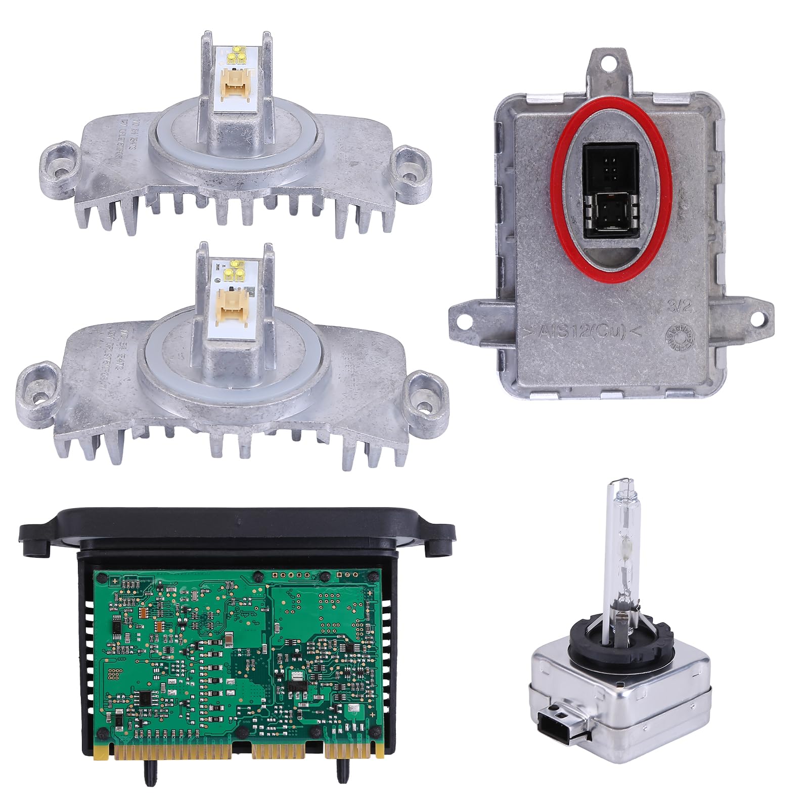 TukboTech Xenon Ballast Bulb LED Module Compatible for 12-15 3 Series 320i 328i 335i