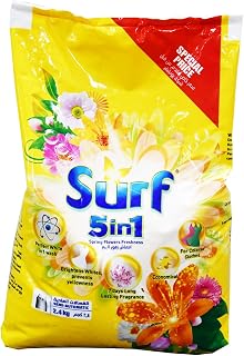 Surf Semi-Automatic Spring Flower Freshness Powder Top Load Detergent, 2.4 kg