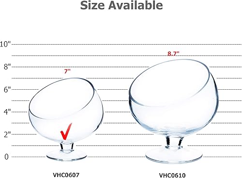 Miniatura 3 de WGVI VHC_A Florero de vidrio