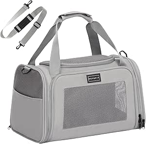 Hundetragetasche Bis 5kg - Atmungsaktiv & Leicht | Mit Sicherheitsgurt Für Auto, Reisen & Outdoor