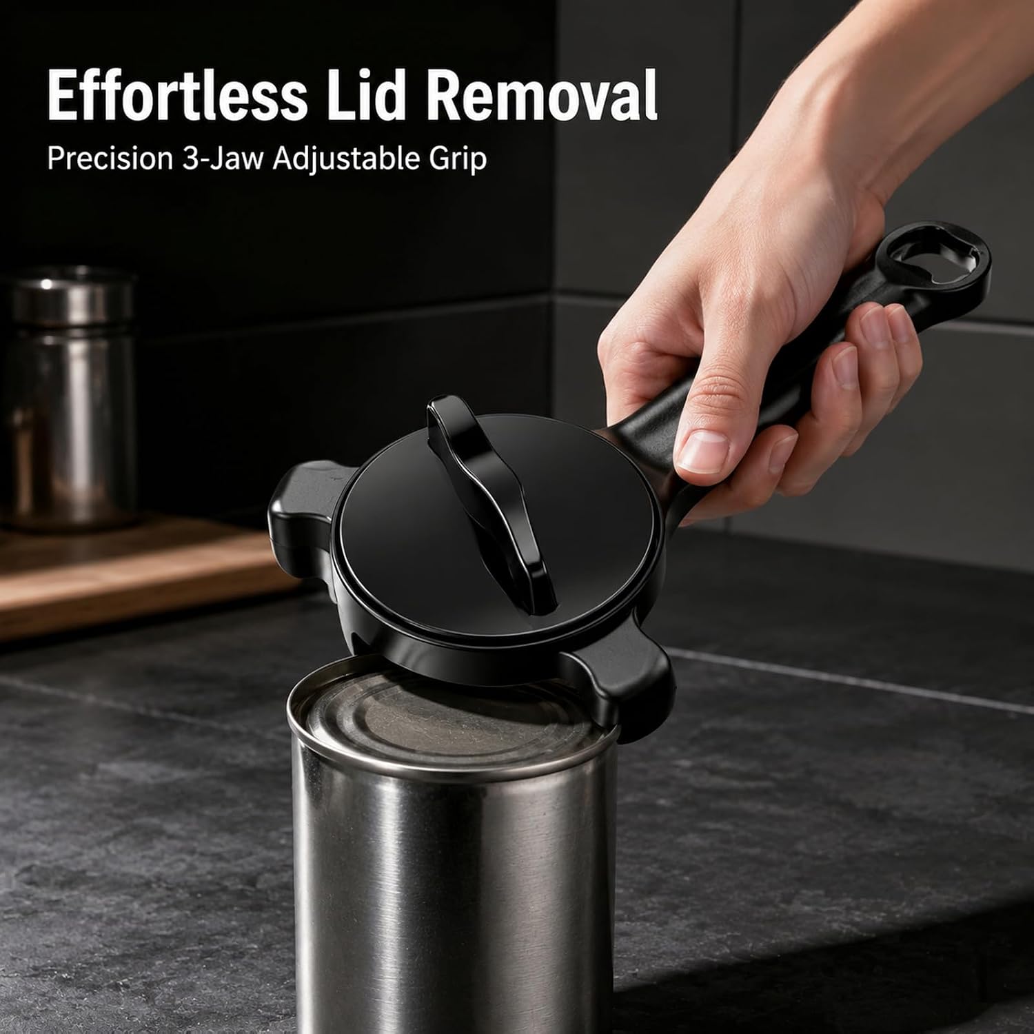 4-in-1 Jar Opener for Seniors with Weak Hands (1"-3.5")