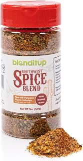 Southwest Spice Blend | Gourmet Spices with Sea Salt | Healthy to Add to Any Dish | Low Sodium, No Gluten, No MSG, No-Sugar | 5oz