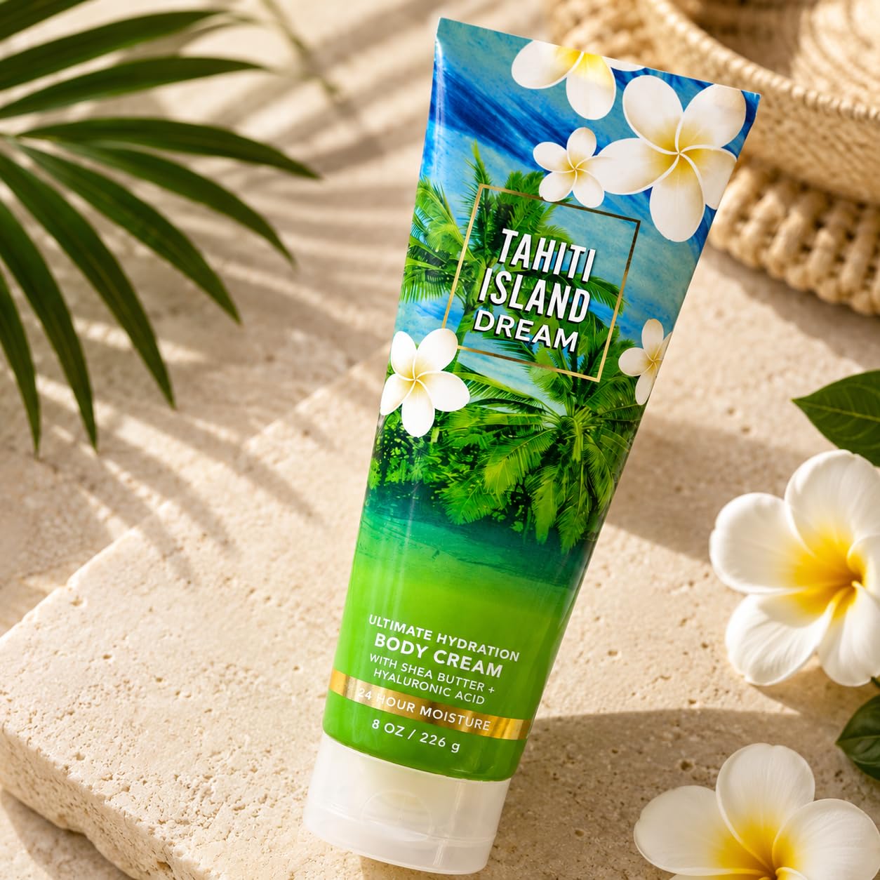 Tahiti Island Dream Ultimate Hydration Body Cream | Skin Moisturizer | 8 Oz