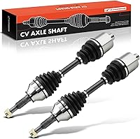 A-Premium Front CV Axle Shaft Assembly for Chevy Cobalt 2005-2010 HHR Pontiac G5 Pursuit Saturn Ion 2pc Driver Passenger Set