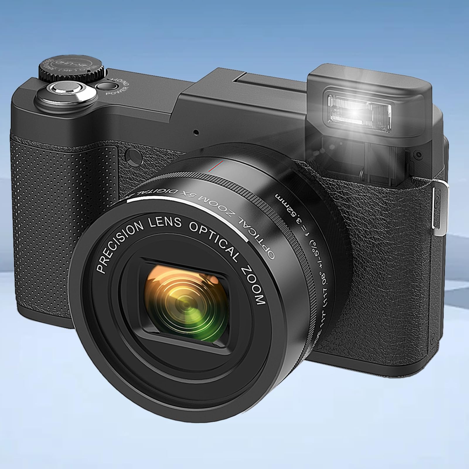 Fotocamera digitale 4K con zoom ottico 40X | Fotocamera avanzata per | vlogging con sensore da 48 megapixel | Forniture fotografiche multifunzionali per documentari e vlog personali Zoom ottico 40