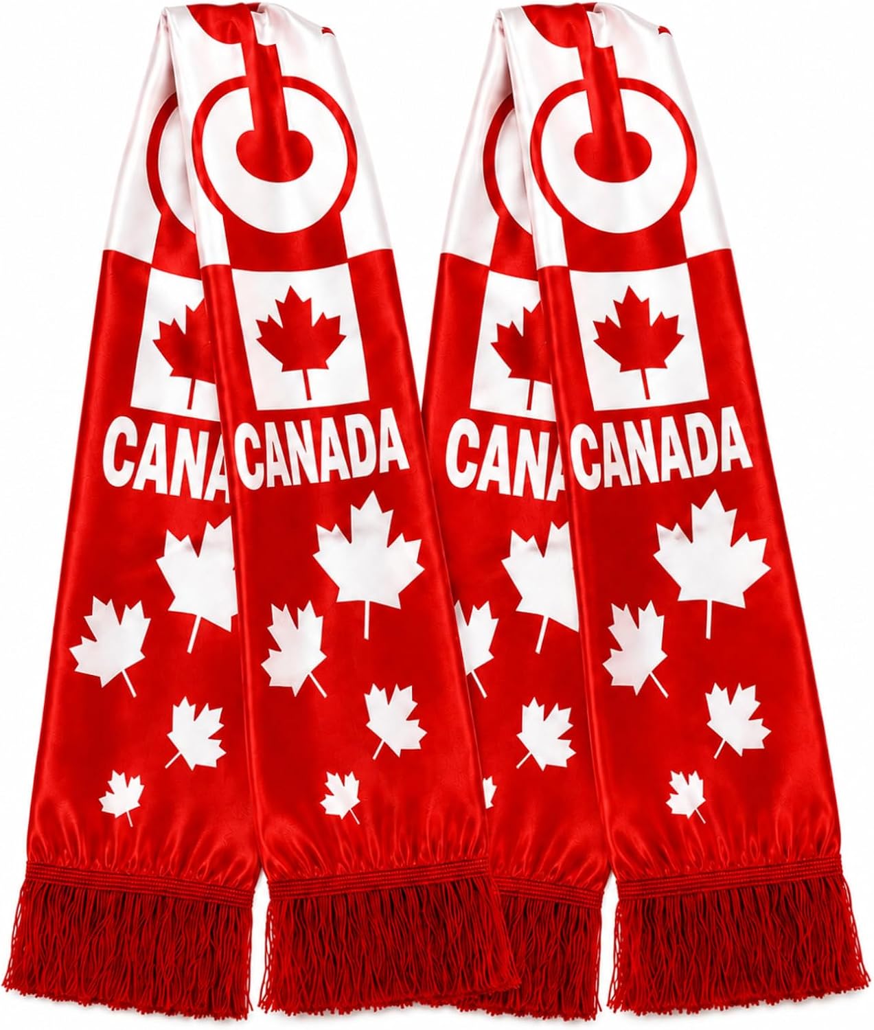 2 Pcs National Flag Scarf,Soccer Sports Fan Scarves,Country Supporter for Soccer Matches International Tournaments