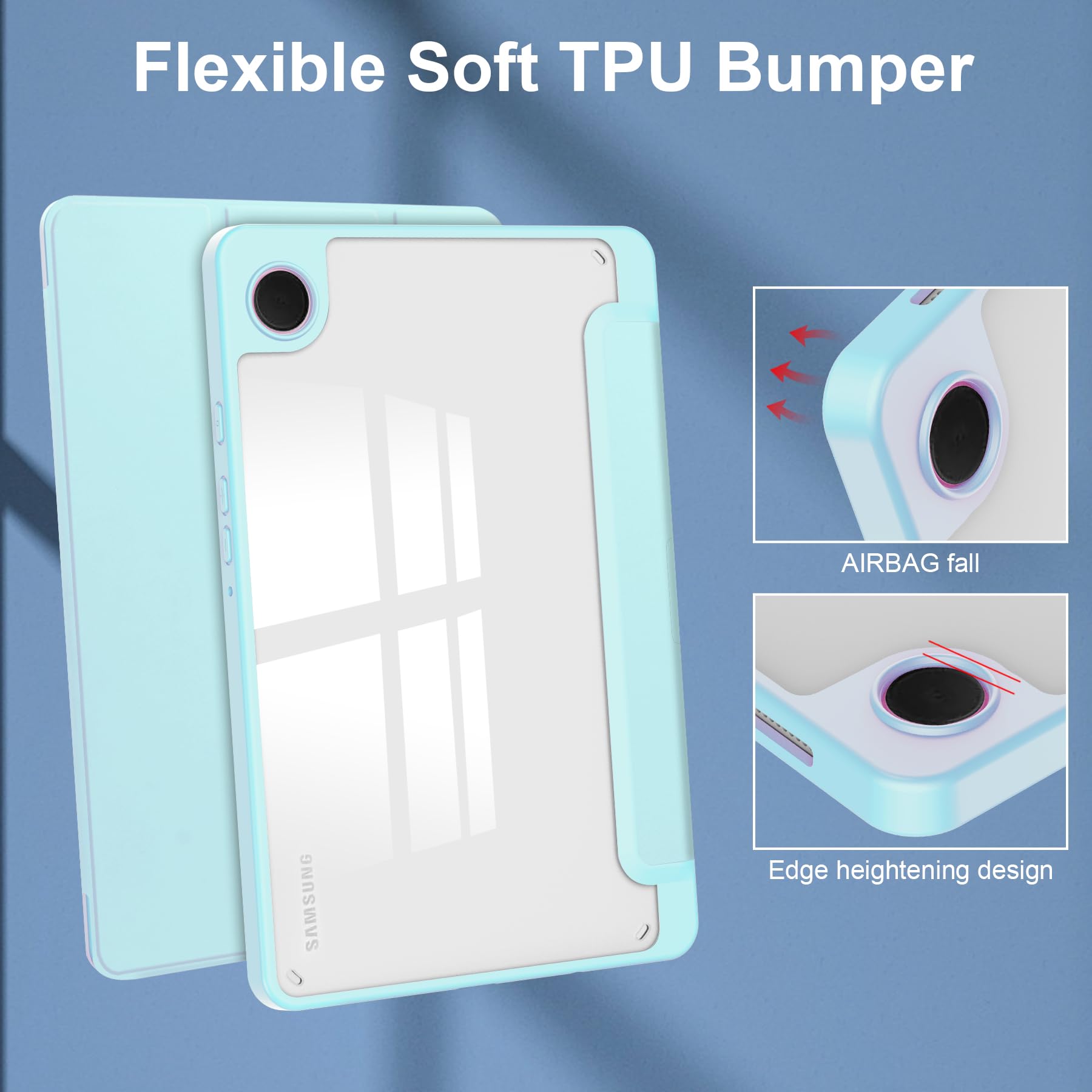 Amazon.co.jp: For Galaxy Tab A9 ケース Samsung Galaxy Tab A9