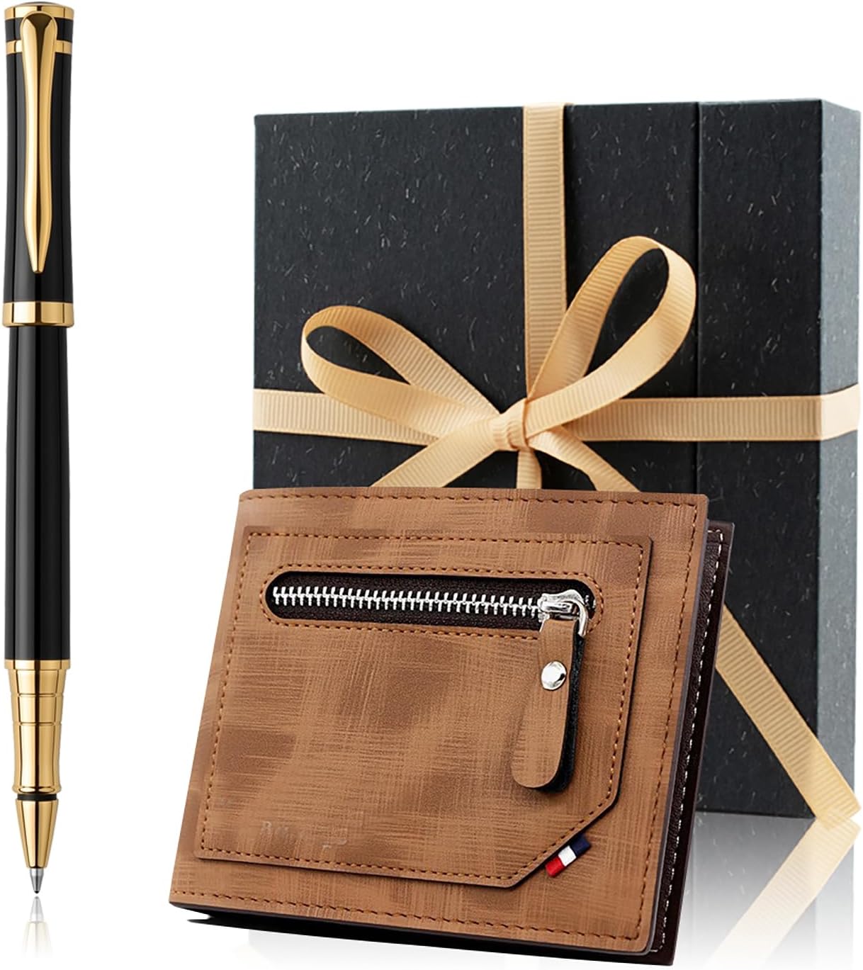 Yastar Personalized Pen with a Wallet, Gift for Colleague Friends Business