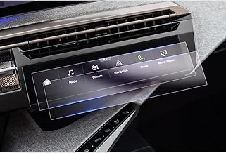 GAFAT [Pack of 2] Peugeot e-3008 e-5008 GT Allure 2024 2025 Air Conditioning Screen Protector Nano Film for New e3008 3 iii 2024 i-Cockpit Screen, Shockproof, 6H Anti-Scratch