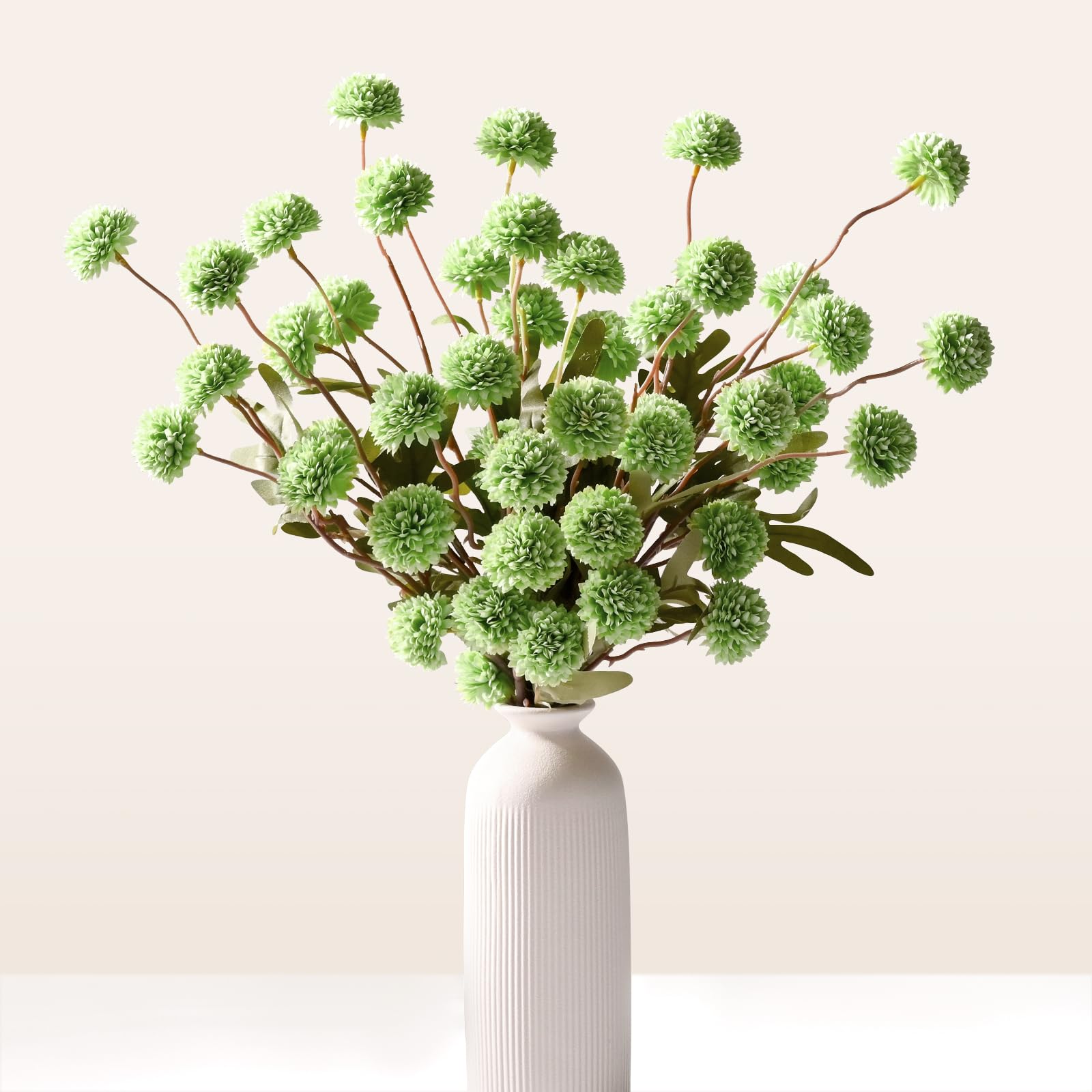 Waipfaru 10 Stems Green Button Mums