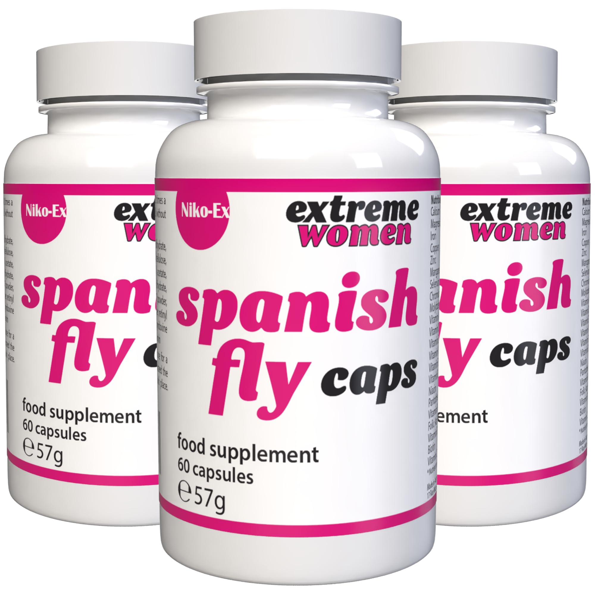 Spanish Fly Women - 180 Kapseln (3x 60 Kapseln), 3er Pack