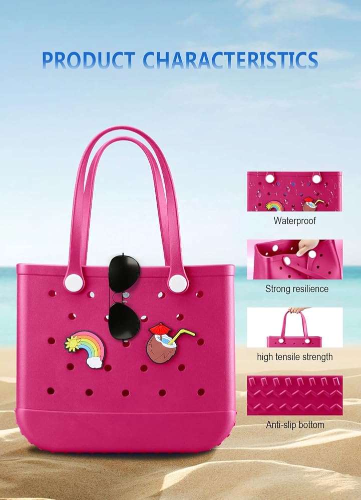 韓國BAG☆500Kg Tote Bag◆[chemical sports] Amazon.com | Qkstan Beach Bag Rubber Tote Bag Waterproof