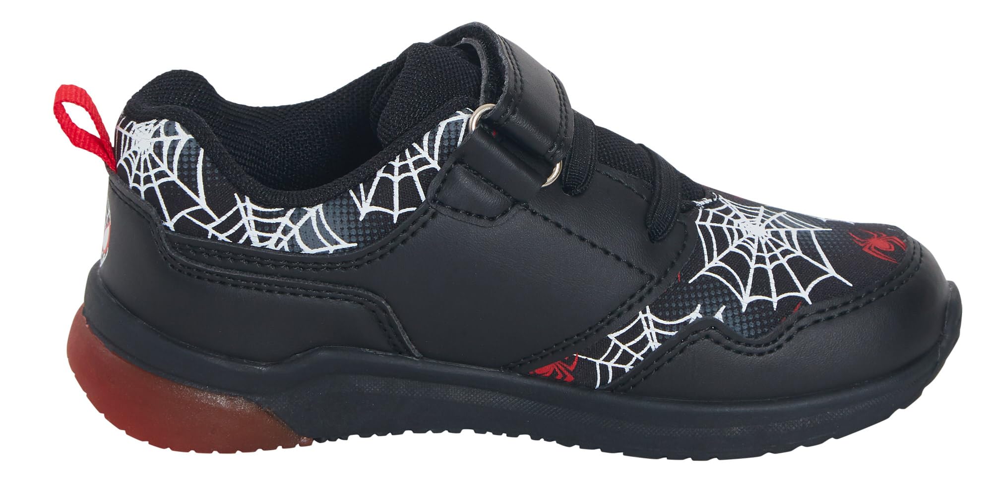 Zapatillas Spiderman Light Up para Niño Miles Morales Luces Intermitentes Zapatillas Deportivas