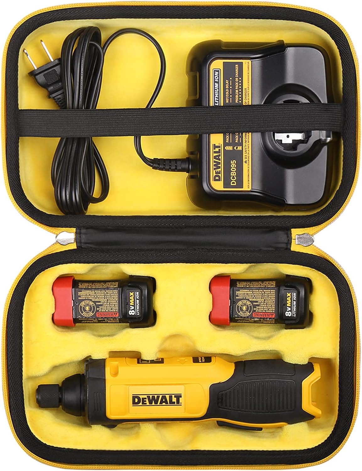 Aproca Hard Travel Storage Case, for DEWALT DCF682N1 / DCF680N2 8V MAX Cordless Screwdriver Kit