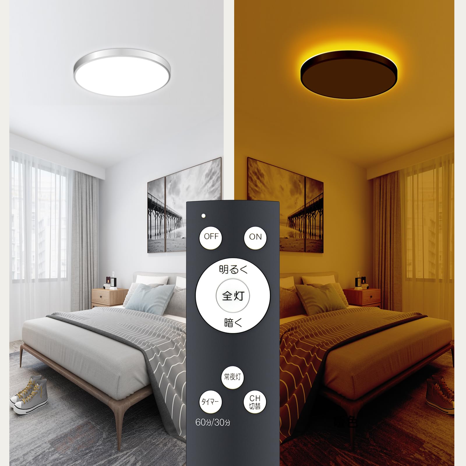 Amazon.co.jp: LEDシーリングライトリモコン N-4222 for HotaluX
