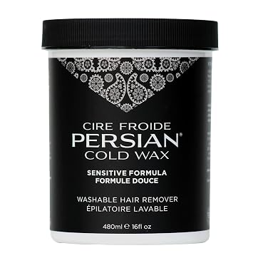 All-Natural Sugar Wax for Body Hair Removal - Persian Cold Wax 16 fl oz 480 ml