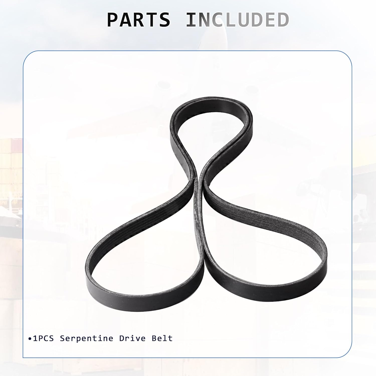 38920-RCA-A03 Serpentine Drive Belt Compatible for Honda Accord Odyssey Ridgeline Pilot Compatible for Acura MDX RDX RL TL TSX ZDX