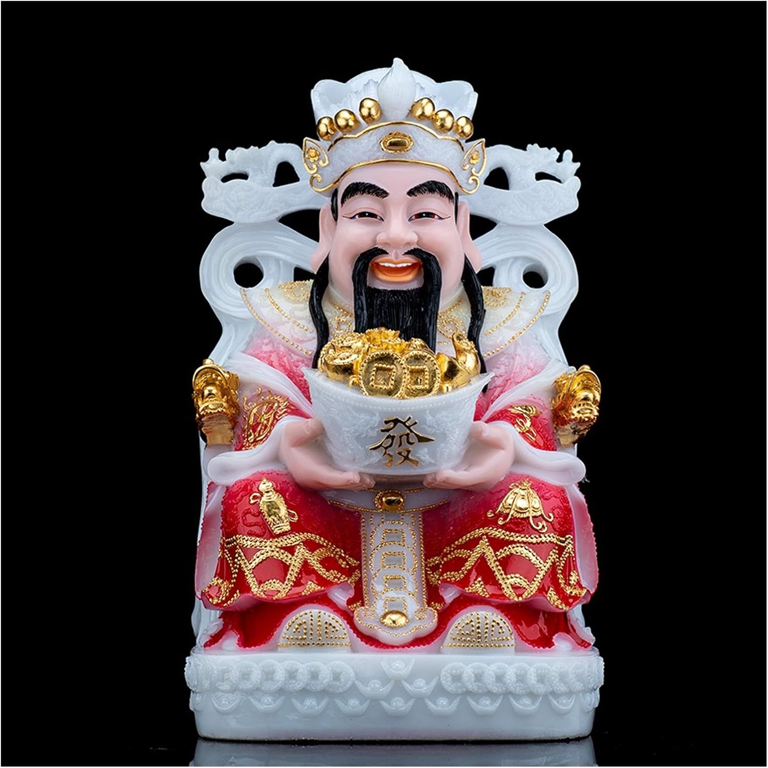 Feng Shui Statues Feng Shui Gift God Of Wealth Statues Beautifully Painted Statue of