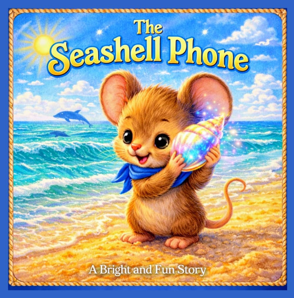 The Seashell Phone: A Gentle Ocean Adventure with Talking Sea Animals and a Sweet Whale Lullaby