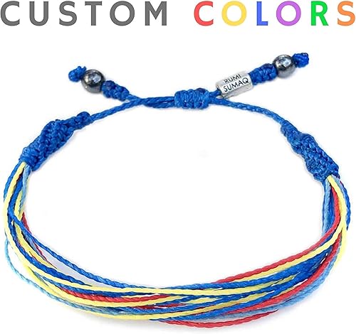 Miniatura 27 de Surfer Bracelets for Men - Handmade Surfer Rope Adjustable Friendship Bracelets - Surf String Bracelet for Couple Women Men Waterproof Beach Jewelry