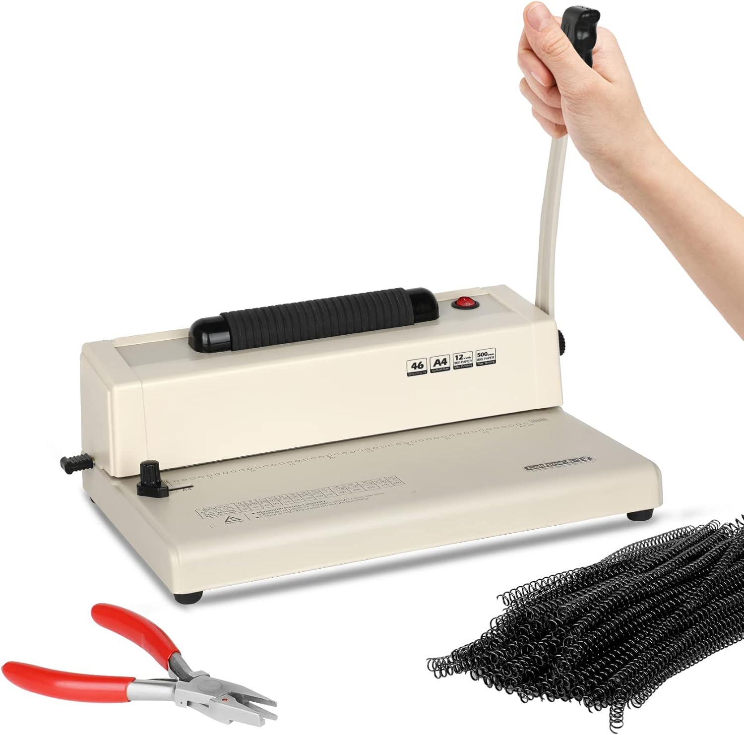 Souyou Spiral Coil Binding Machine, Binder Machine for