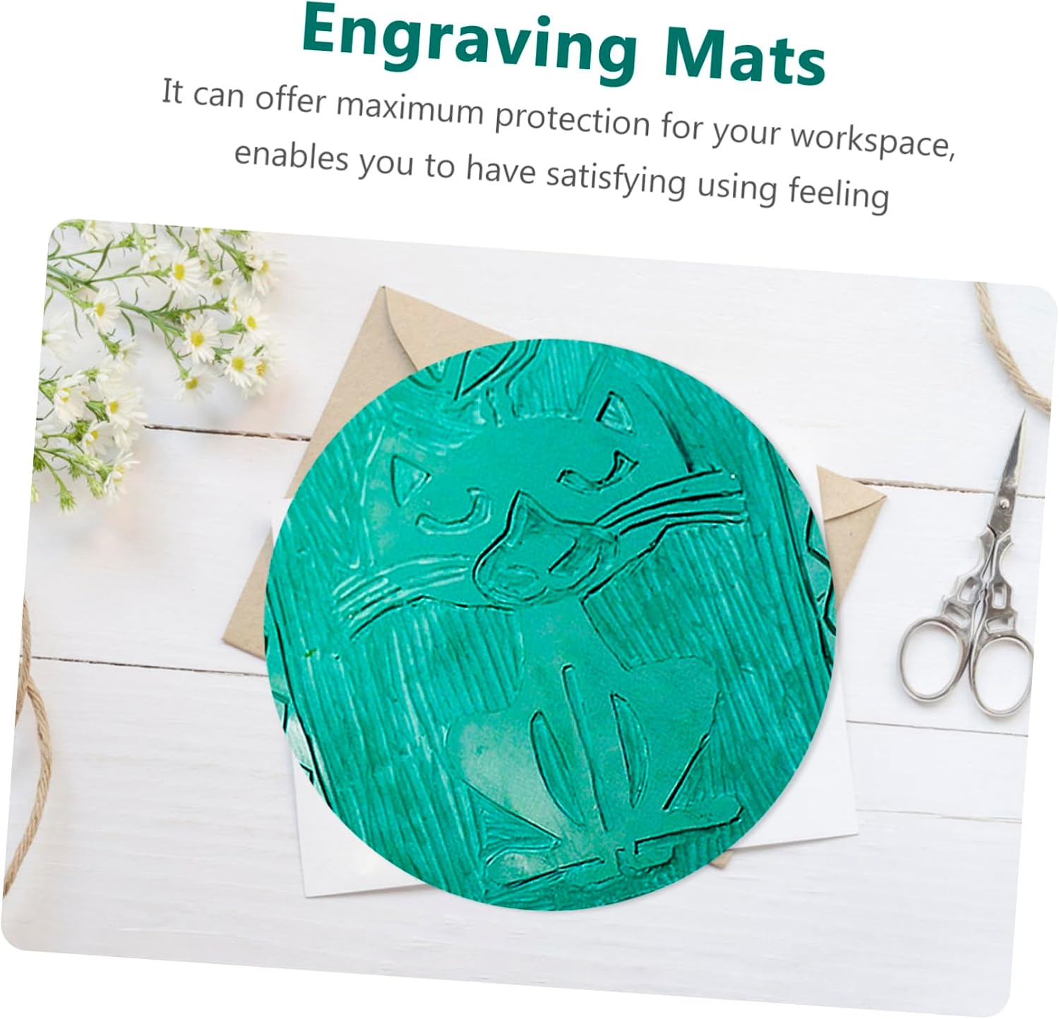 4pcs Soft Engraving Plates for Printmaking Lightweight Carving Boards with Flat Surface Versatile DIY Crafting Material for Artists and Beginners